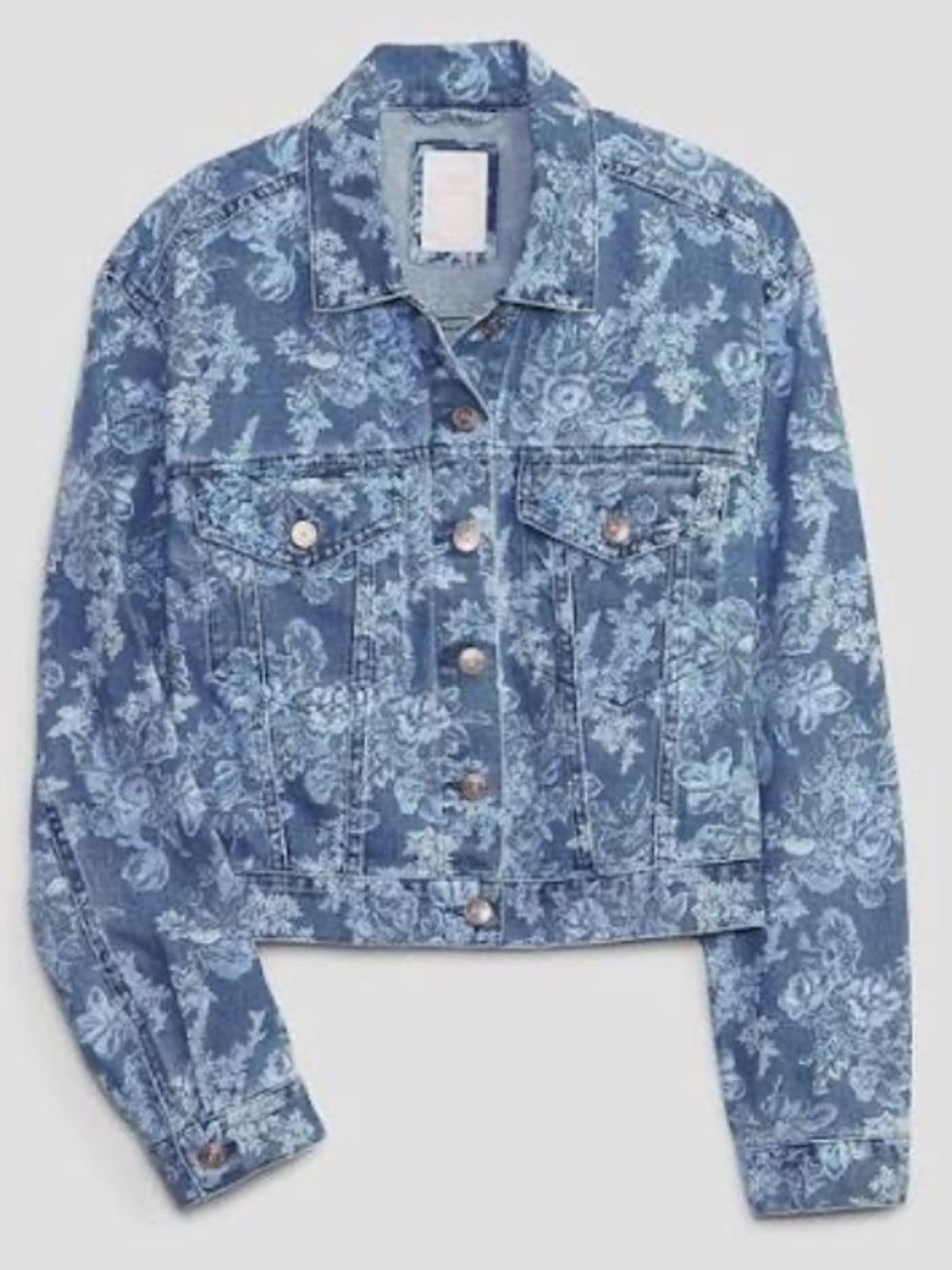 Gap x LoveShackFancy Floral Denim Jacket